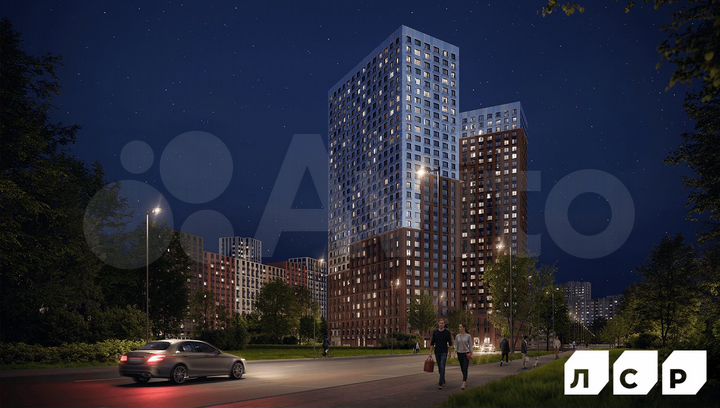 1-к. квартира, 44,9 м², 7/32 эт.