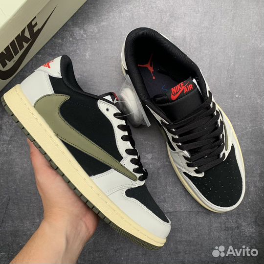 Кроссовки Nike Air Jordan 1 low Travis Scott