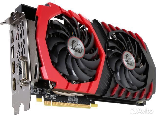 Видеокарта rx 580 gaming x 4gb
