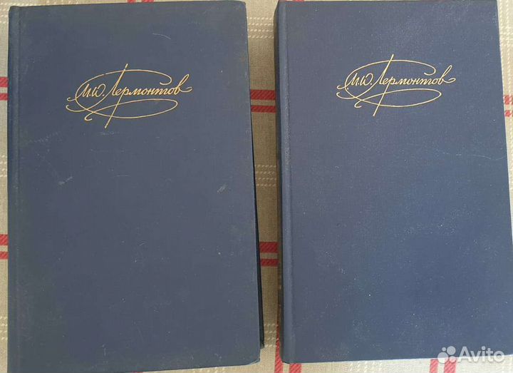 Собрание сочинений М.Ю.Лермонтова в двух томах
