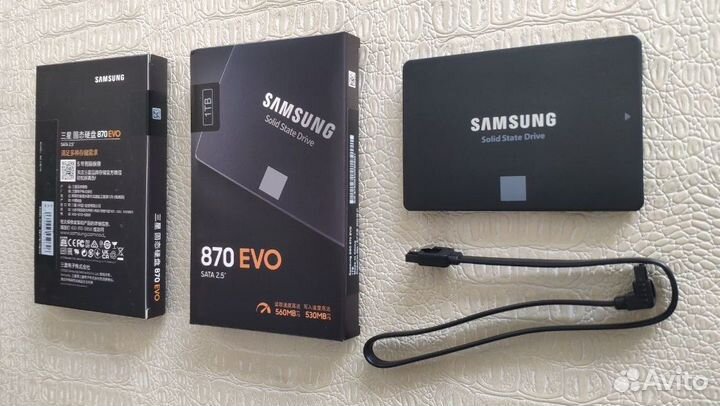 SSD 870 Samsung EVO накопитель жесткий диск