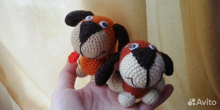 Вязаная собачка