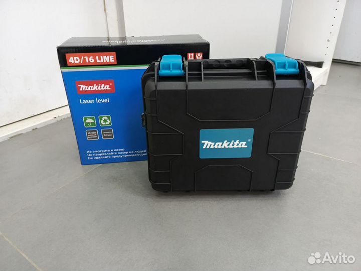 Лазерный уровень 4D Makita нивелир 24г 7500mAh