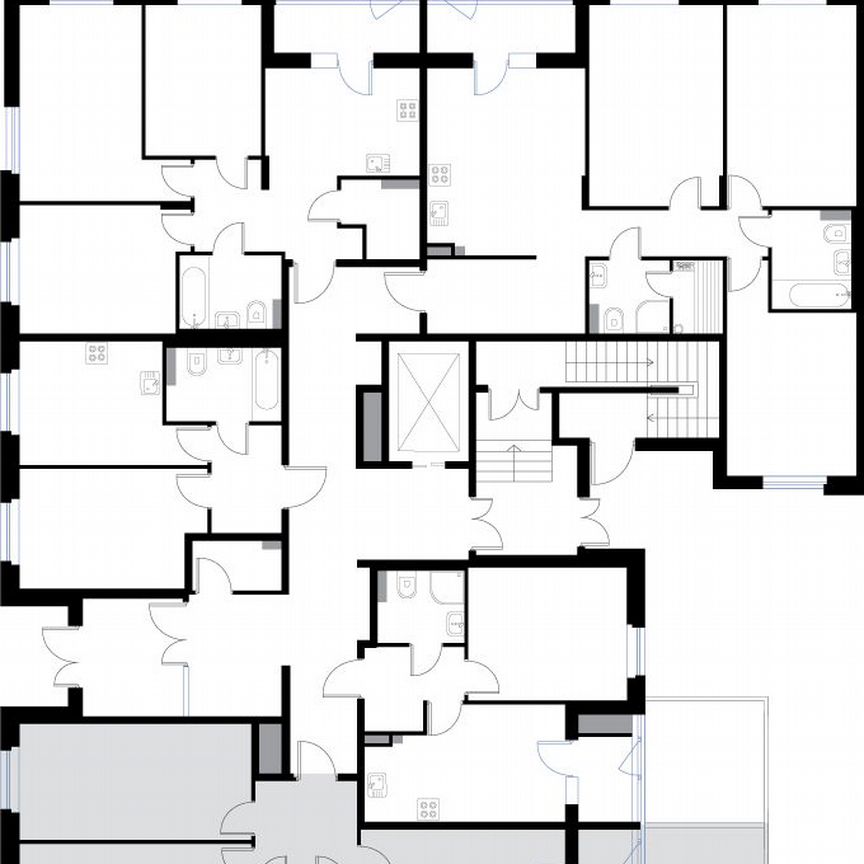 3-к. квартира, 63,3 м², 1/3 эт.