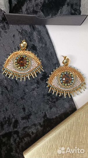 Серьги Глаза