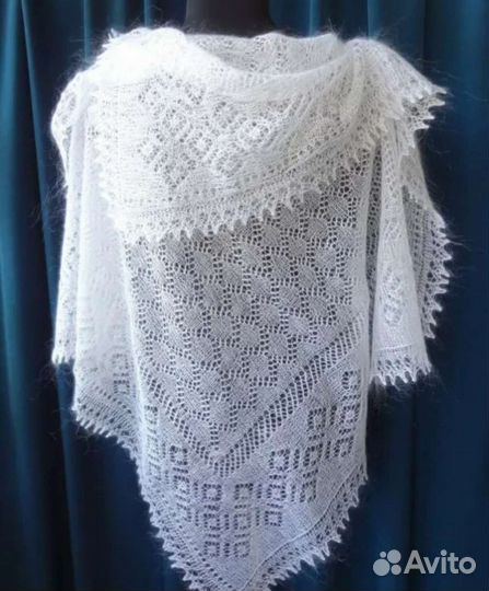 Пуховый платок