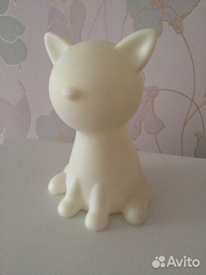 Ночник Белый кот