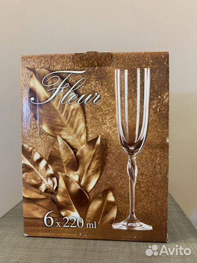 Фужеры для шампанского богемия