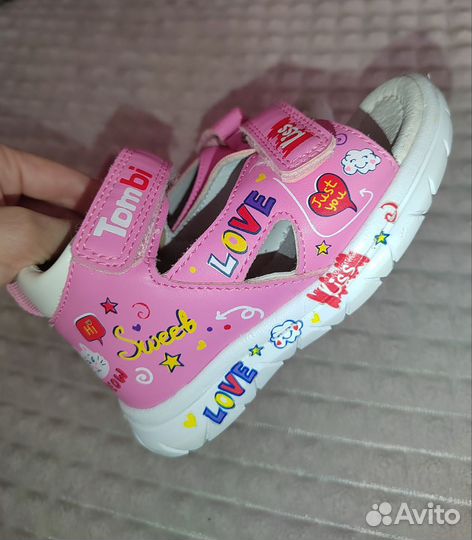 Босоножки сандалии детские для девочки 24