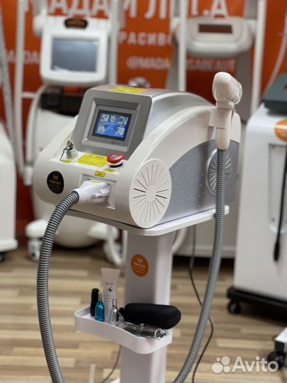 Аппарат Удаление тату, карбоновый пилинг,YAG лазер