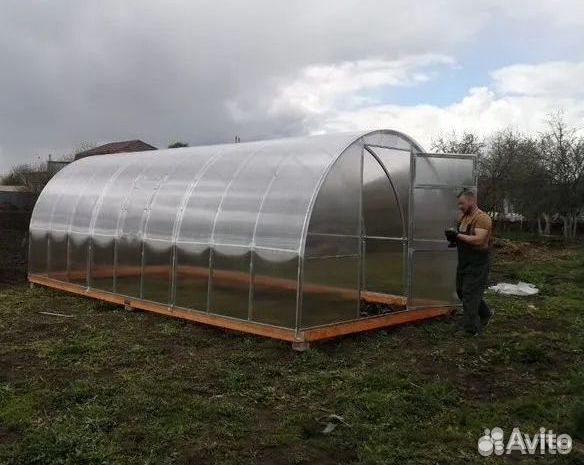 Теплица 3 на 4 из поликарбоната