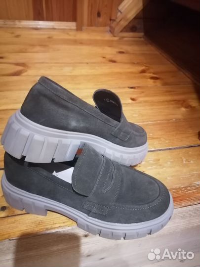 Мокасины женские 40 размер натуральная кожа