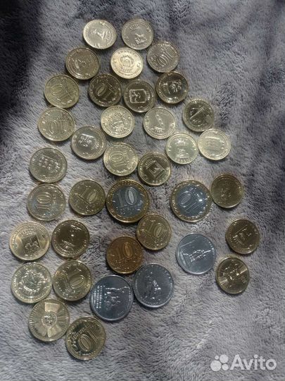 Юбилейные монеты 10 и 5