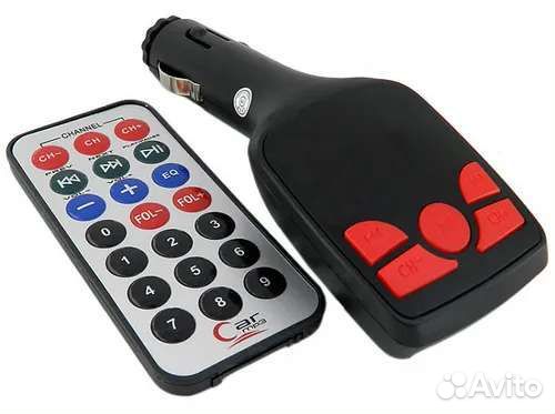 FM-модулятор FM02 (MicroSD,AUX,USB,пульт)