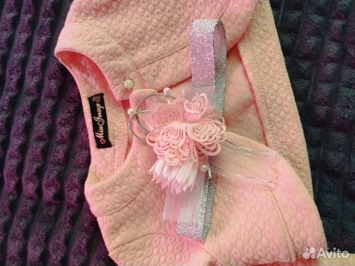 Платье для девочки 74 80