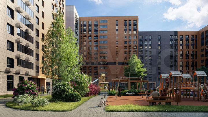 2-к. квартира, 57 м², 6/15 эт.