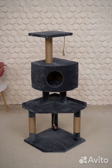 Домик для кошки с когтеточкой