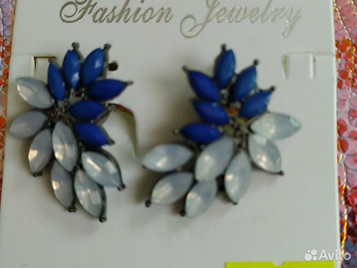 Серьги новые