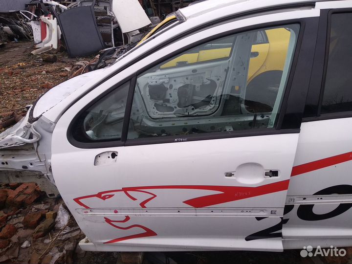 Пежо 207 двери бу