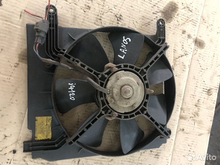 Вентилятор радиатора Ланос