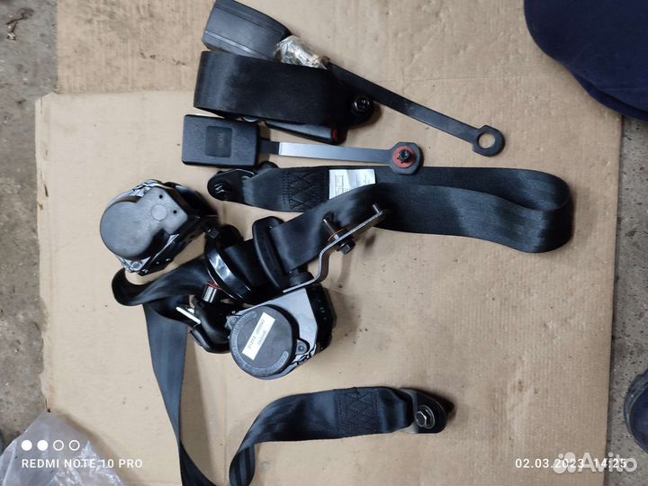 Ремни безопасности Шевроле niva