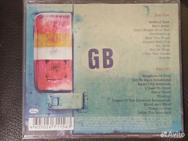 Двойной CD Mark Knopfler – Privateering