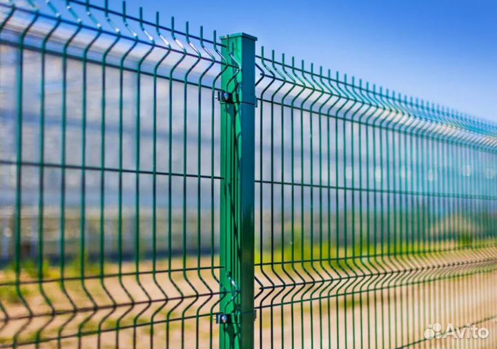 Забор из 3D сетки профессионально под ключ