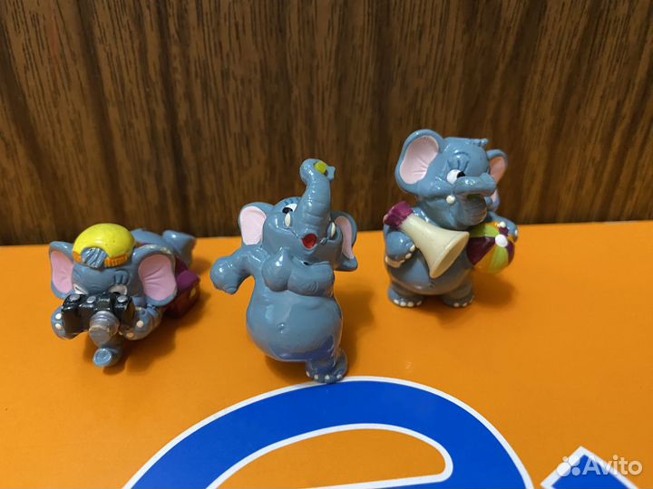 Игрушки из киндера 90х