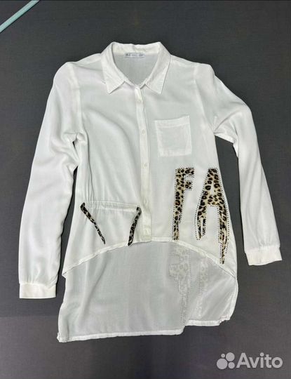 Рубашка школьная Италия, 140