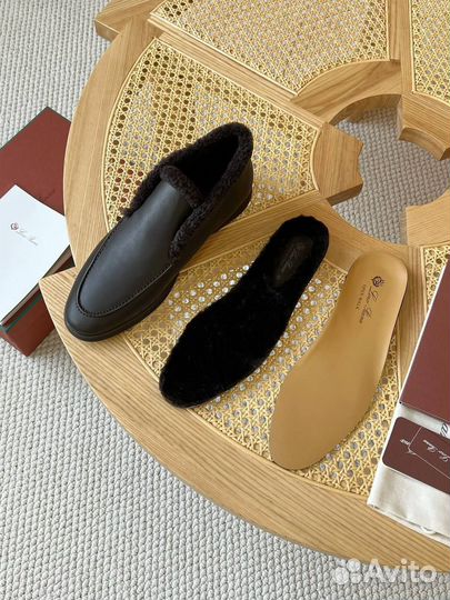 Loro piana лоферы зимние