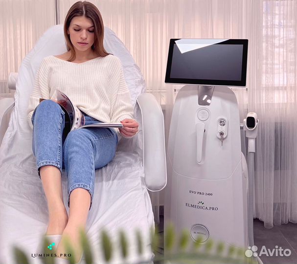 Диодный лазер для эпиляции Люминес Max’One 1200в