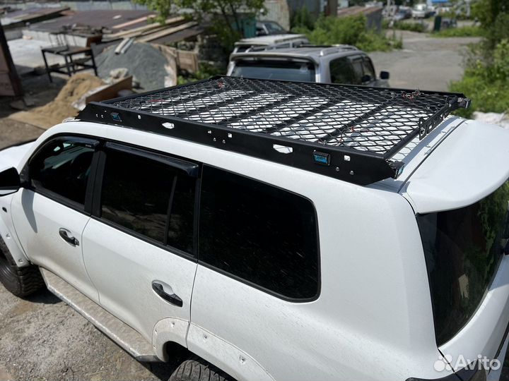 Багажник платформа алюминий Land Cruiser 200