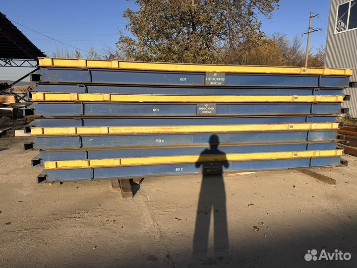 Весы автомобильные 60-24 надземные бесфундаментные