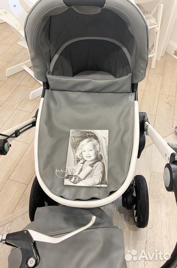 Коляска 2 в 1 teutonia be you elit экокожа