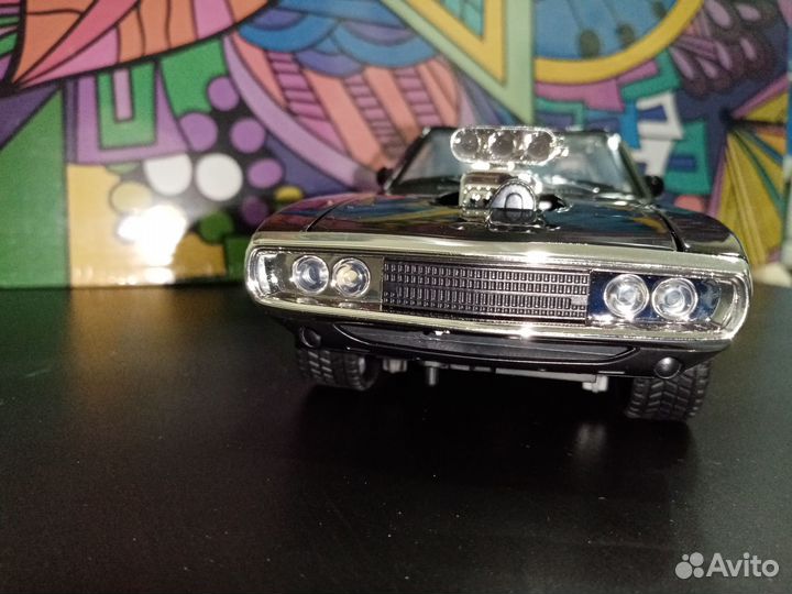 Развивающая машинка. Dodge Charger R/T 1969год