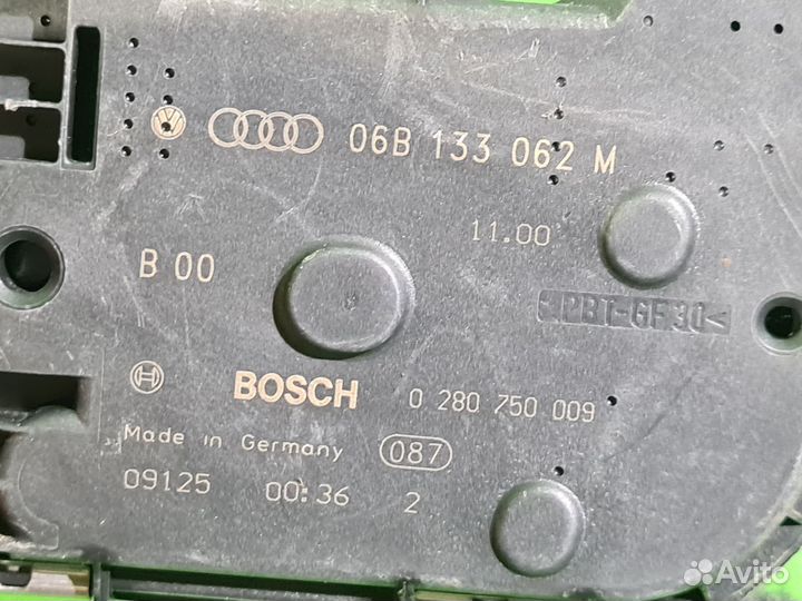 Заслонка дроссельная электрическая VW Passat B5