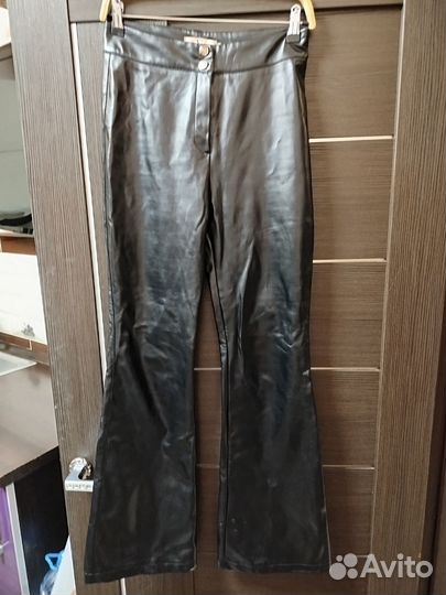 Брюки кожаные