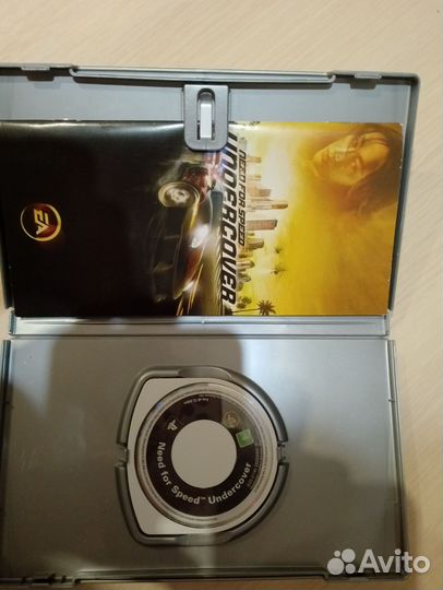 Диск на PSP need for speed undercover