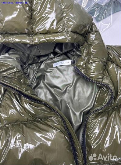 Пуховик Cole Buxton зеленый качество (Арт.53317)