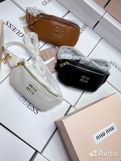 Сумка поясная женская Miu Miu