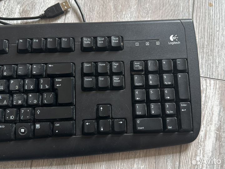 Клавиатура logitech delux 250