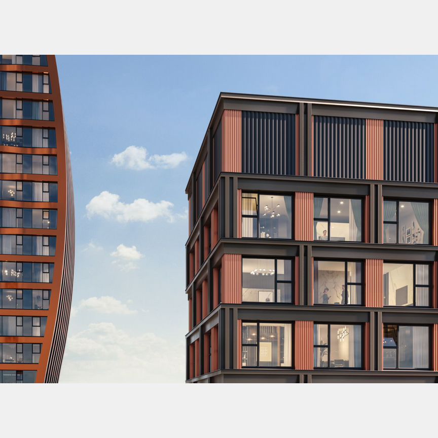 1-к. квартира, 43,1 м², 15/28 эт.