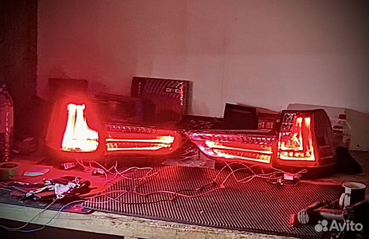 Комплект рестайлинг lexus lx 570 2012 в 2016