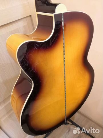 Электроакустическая гитара Gibson J200 новая копия объявление продам