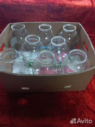 Банки стеклянные 3 литра (600шт)