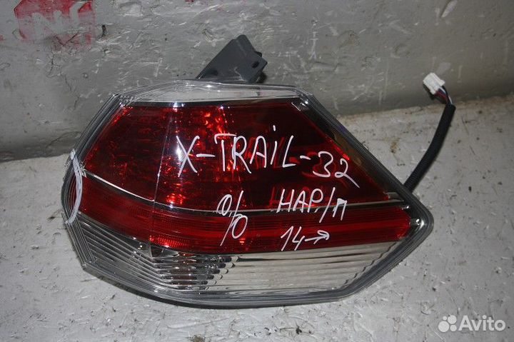 Фонарь задний наружный правый nissan X-trail (T32)