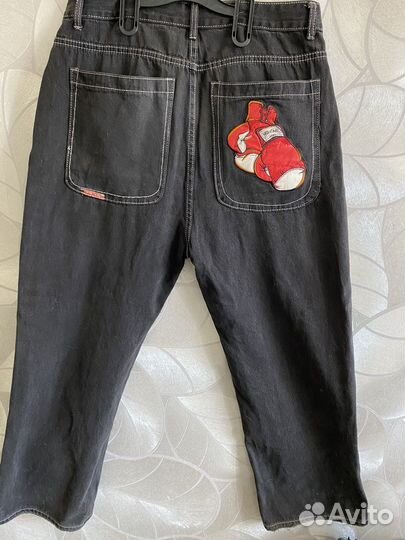 Джинсы широкие jnco sk8