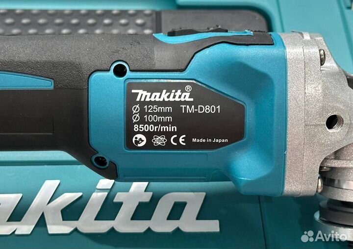 Аккумуляторная болгарка Makita 125мм (Арт.58422)