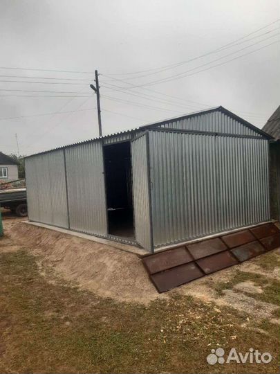 Гараж металлический разборный