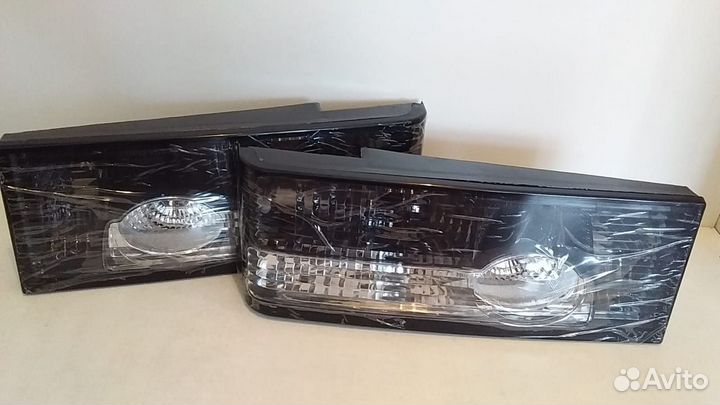 Фары фонари задние на ваз 2109, 2114 чёрные клюшки